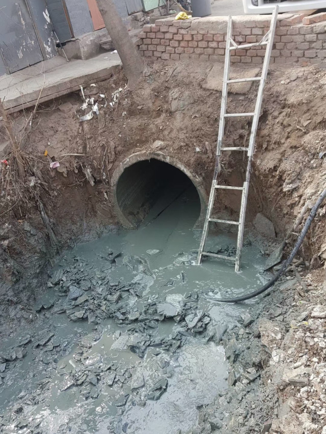 侨乡街道开发区管道清洗